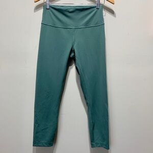 Lululemon teal 3/4 leggings